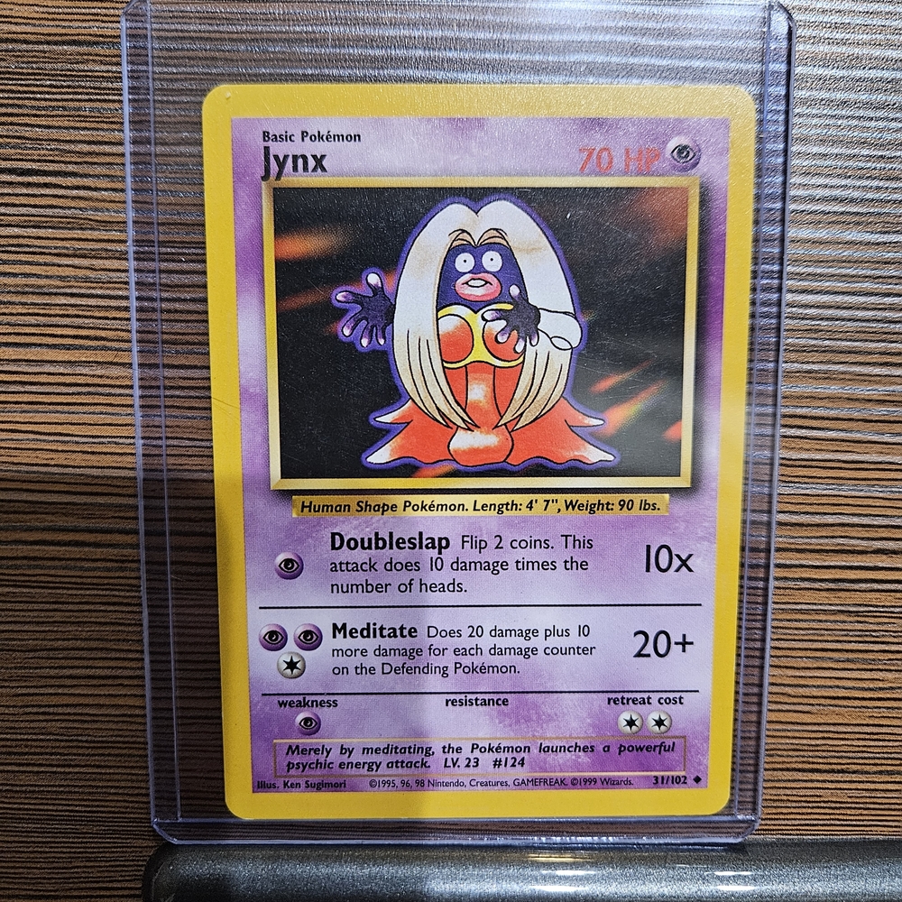 Jynx 31/102 Pokemon Trading Card